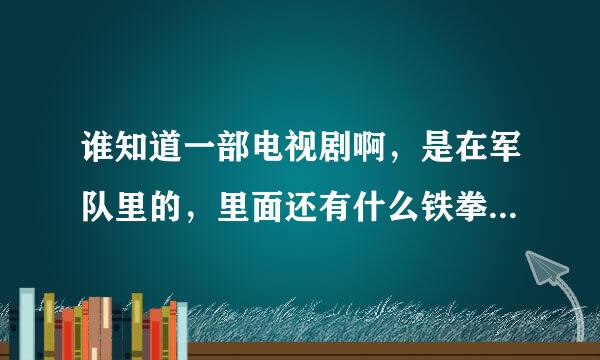 谁知道一部电视剧啊，是在军队里的，里面还有什么铁拳团。。给好评