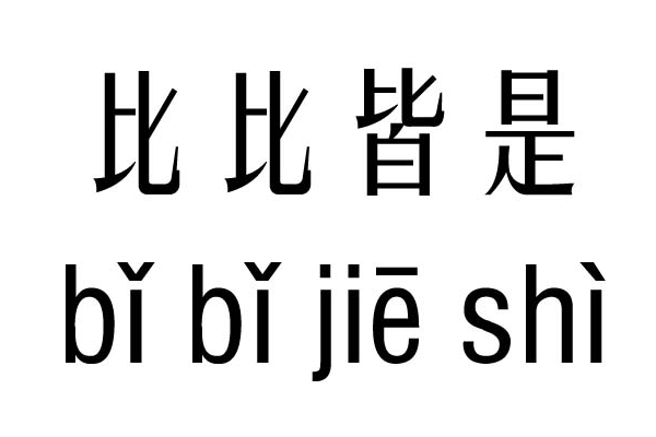 比比皆是的意思是什么