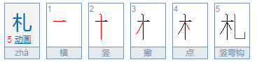 札怎么读音是什么