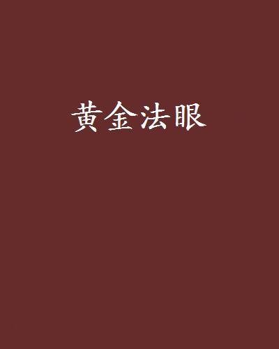 《黄金法眼》最新txt全集下载