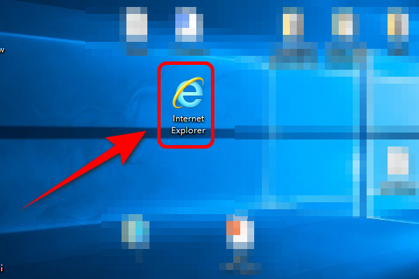 我桌面上的IE浏览器图标不见了