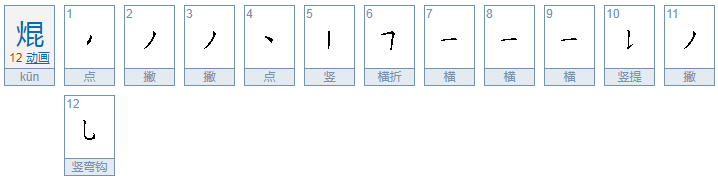 “焜”字怎么读？