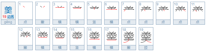 羹怎么读？