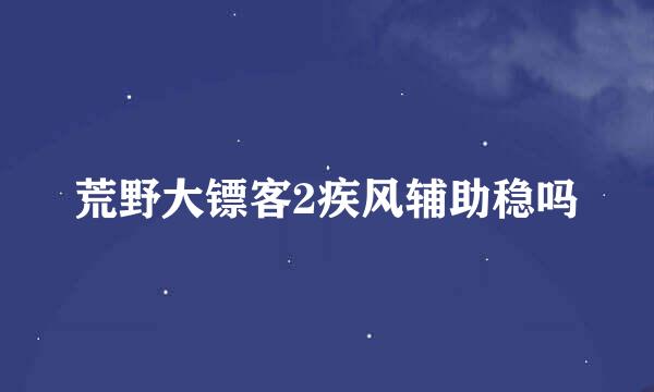 荒野大镖客2疾风辅助稳吗