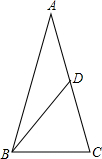 在三角形△ABC中,已知AB=AC,AC边上的中线