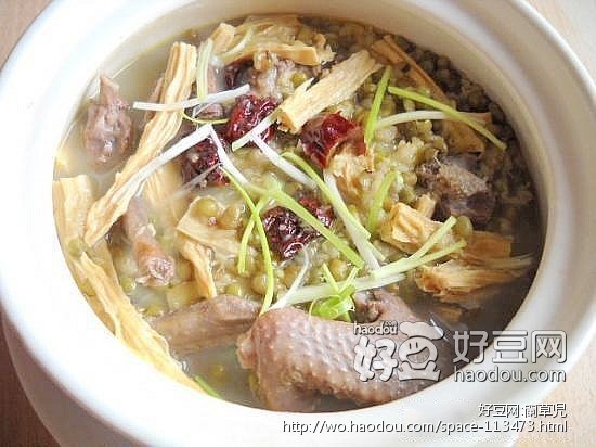 乳鸽煲绿豆的做法大全