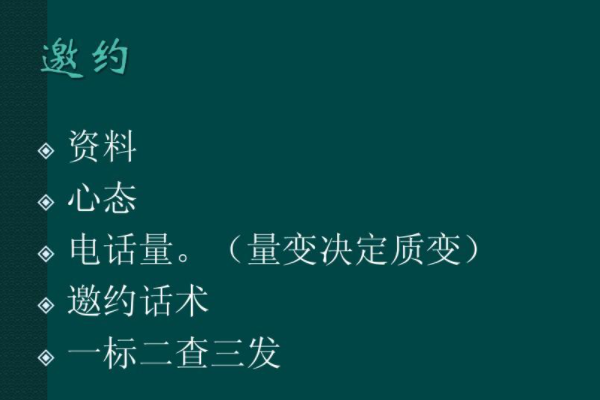 简短点的短信邀约话术有哪些呢?