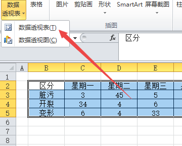 excel怎么做数据透视表？