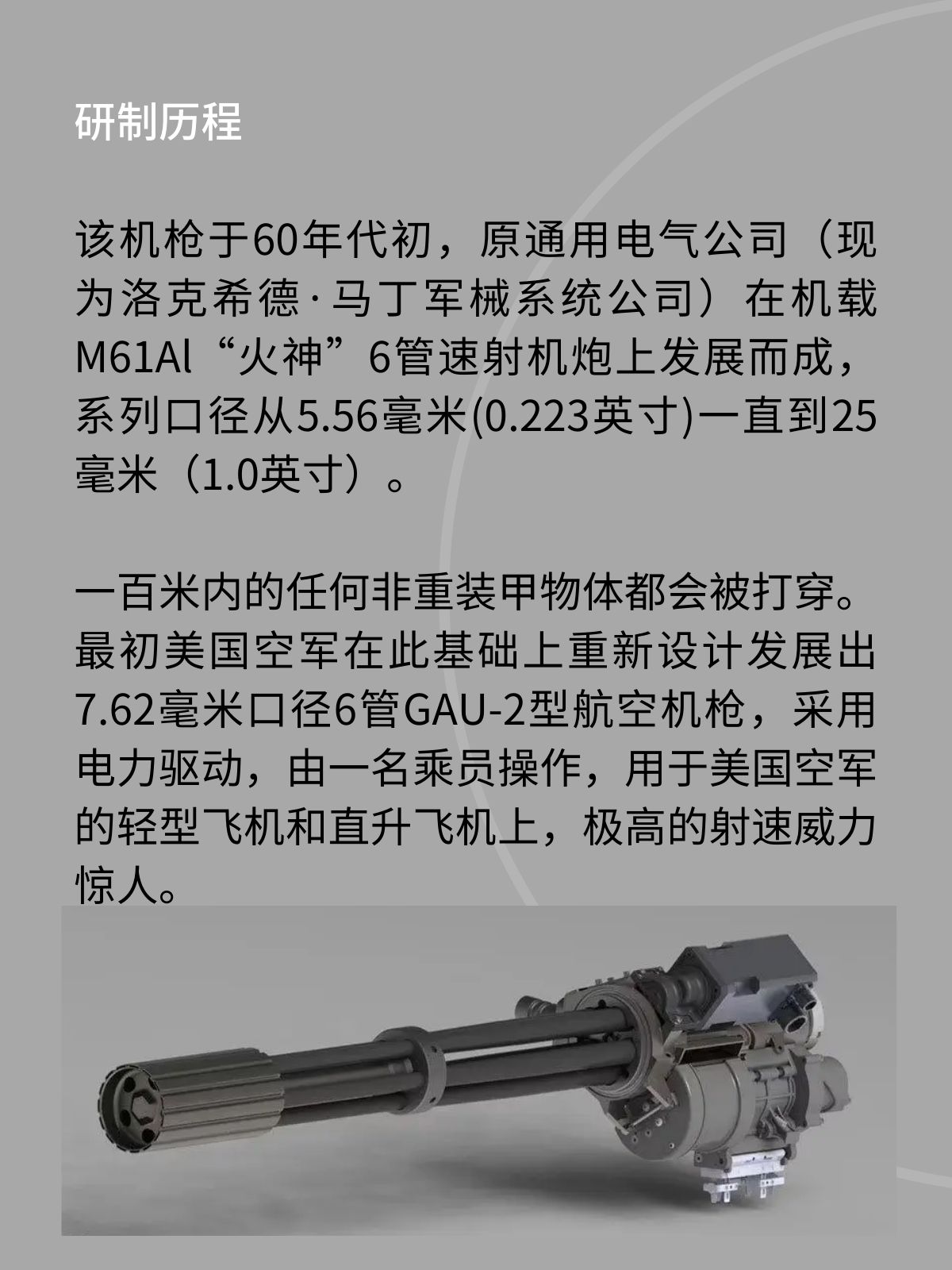 米尼冈M134机枪