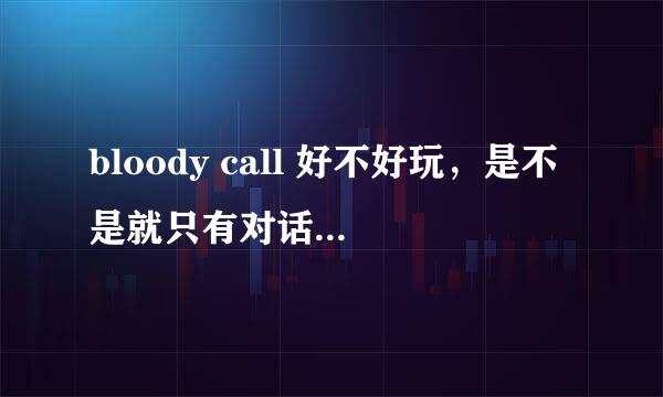 bloody call 好不好玩，是不是就只有对话？还有，他的中文意思是什么？