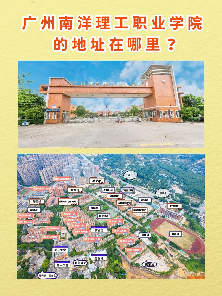 广州南洋理工职业学院的地址在哪里？