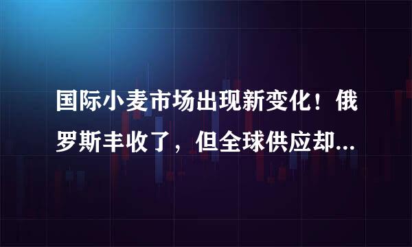 国际小麦市场出现新变化！俄罗斯丰收了，但全球供应却更紧张了