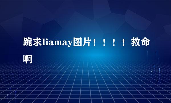 跪求liamay图片！！！！救命啊