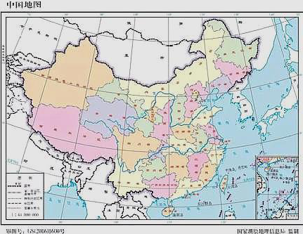 中国50个省地图全图