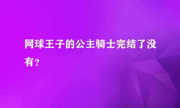 网球王子的公主骑士完结了没有？