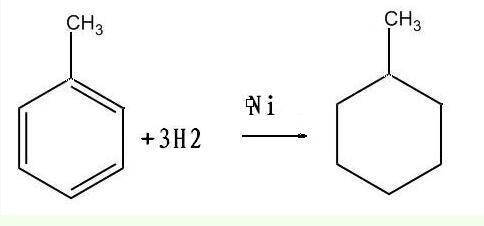 苯与氢气加成的化学方程式是什么？