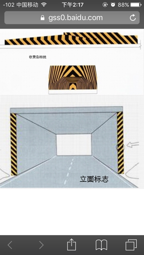 黄黑相间的来自倾斜线条是什么标记