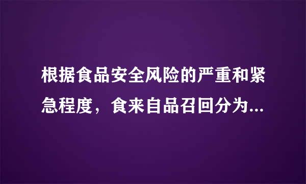 根据食品安全风险的严重和紧急程度，食来自品召回分为三级。一级召回的启动时间要求是（）内。