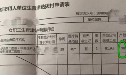 2来自020年生育险报销标准是怎样的？