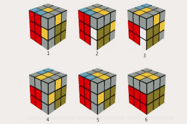 魔方教程一步一步图解 三阶