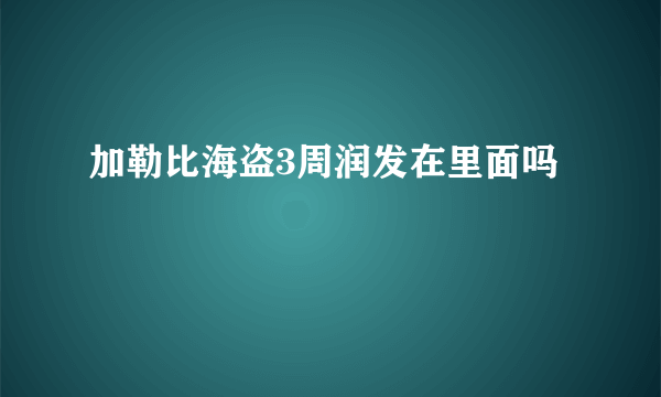 加勒比海盗3周润发在里面吗