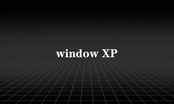 window XP