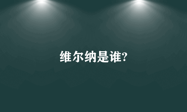 维尔纳是谁?