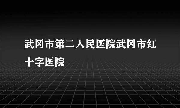 武冈市第二人民医院武冈市红十字医院