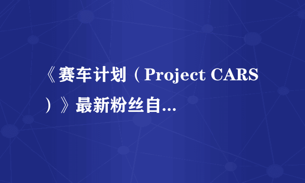 《赛车计划（Project CARS）》最新粉丝自制预告片 细节超群