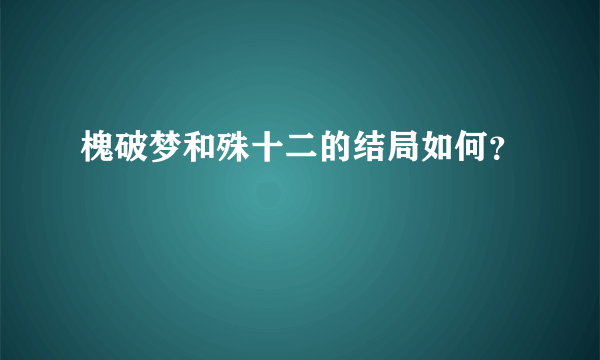 槐破梦和殊十二的结局如何？