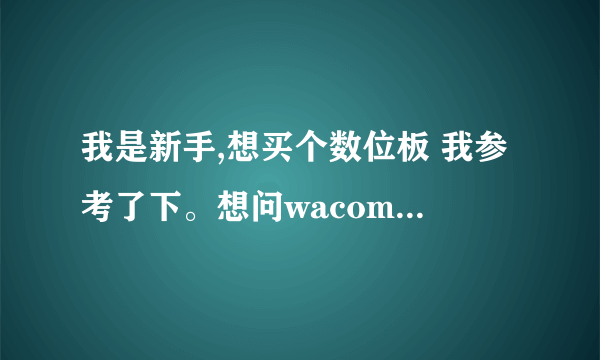 我是新手,想买个数位板 我参考了下。想问wacomCTL470 和 CTL471 区别。。