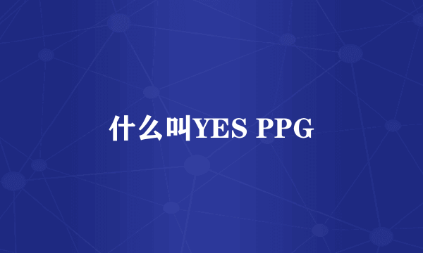 什么叫YES PPG