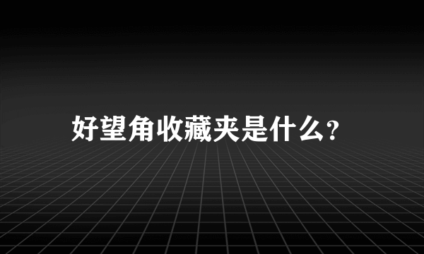 好望角收藏夹是什么？