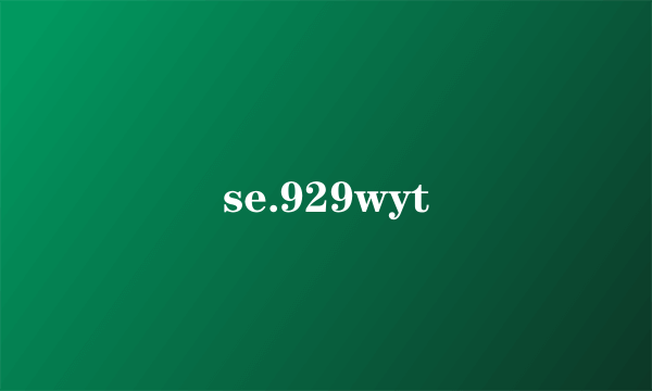 se.929wyt