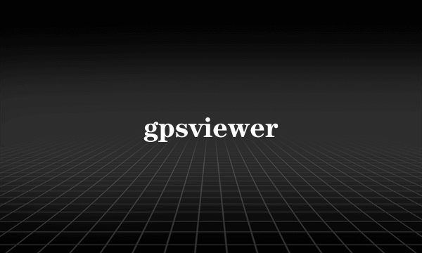 gpsviewer