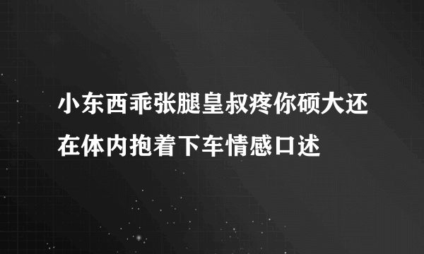 小东西乖张腿皇叔疼你硕大还在体内抱着下车情感口述